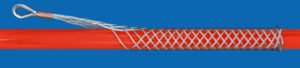 Cable mounting grips for wind power plants